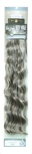 Volume Silky Extension Cabello Ond 100%fibra Natural 26 PLG Color #4/613 Castaño Medio Con Beige