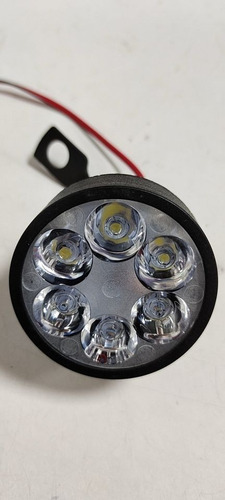 Imagen 1 de 4 de Faro 6 Led Redondo 12v