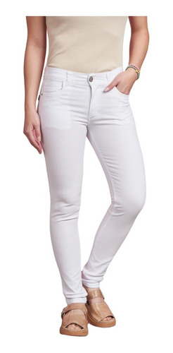 Jeans Clasico Blanco Cenitho