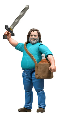 Minecraft Movie Steve Figura De Acción