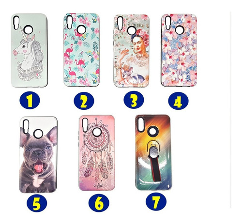 Protector Tpu Funda Rígido Huawei Y9 2019 + Vidrio Templado