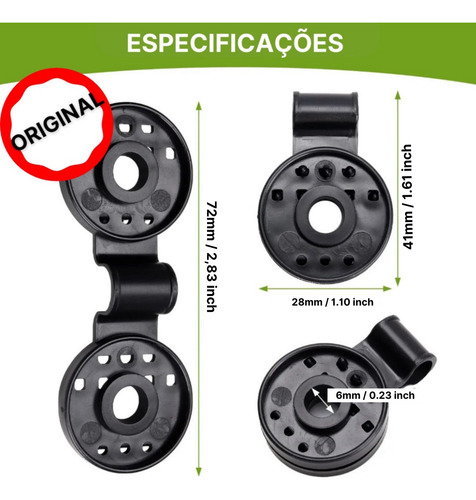 1000 Presilha Agroclip Tela Sombrite Conector Sombra Tecido