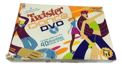 Twister Dvd De Hasbro Juego De Mesa (Usado)