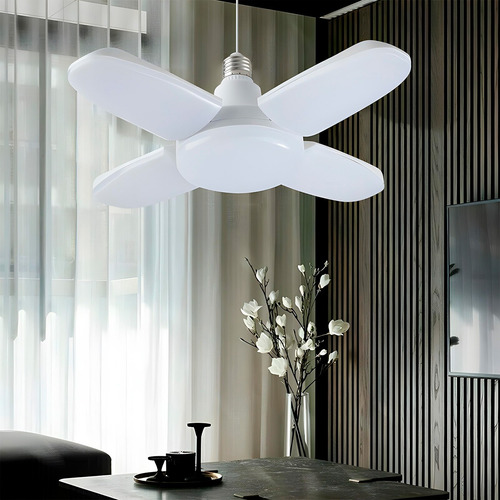 Bombilla Foco Led 60w Para Hogar, Lampara Con Luz Blanca Blanco Frío