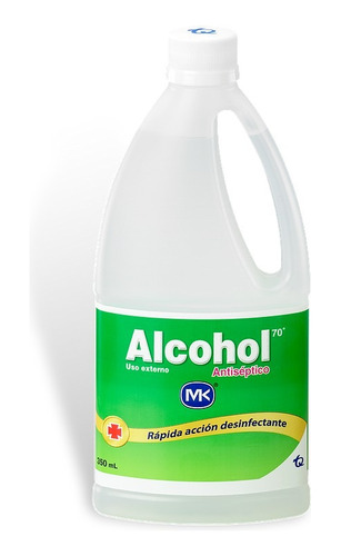 Alcohol Antiséptico M&k 350 Ml