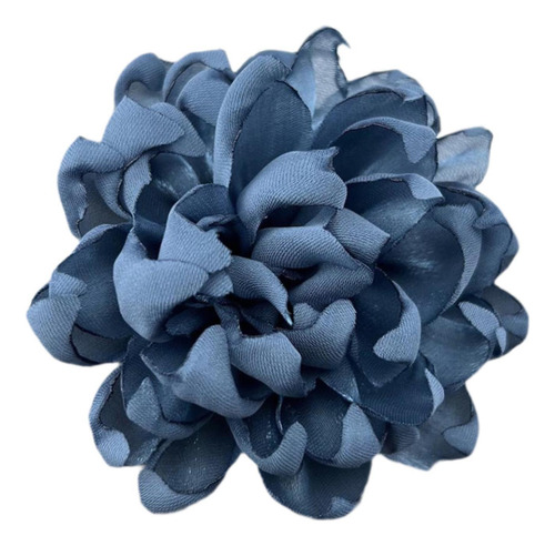 5 Broche De Flores Para Solapa Para Mujer, Azul Oscuro