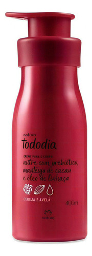 Presente Natura Perfume Feminino Tododia Creme E Sabonete Fragrância Cereja e avel