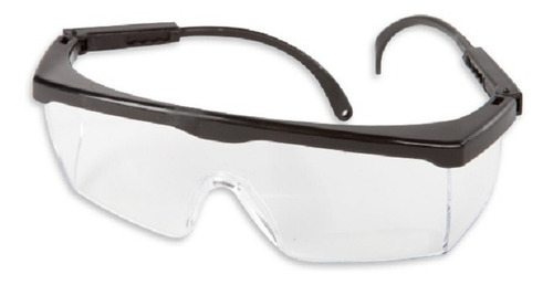Imagem 1 de 2 de Óculos Incolor Sobrepor Proteção Epi Segurança Supermedy
