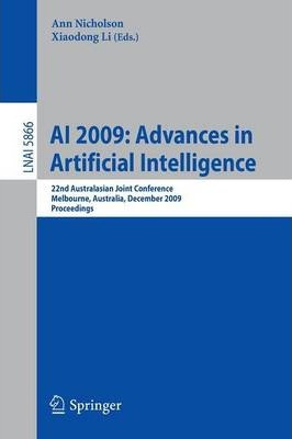 Libro Ai 2009: Advances In Artificial Intelligence - Ann ...