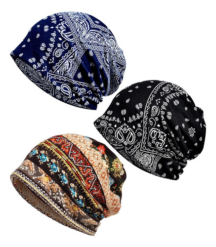 Nanwansu Gorros De Quimio Para Mujer Gorros Holgados Gorros 