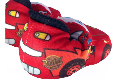 Imagen 3 de 3 de Babuchas Carro Niño, Pantuflas Suela Antideslizante