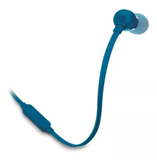 Audífonos Jbl Tune 110 In-ear, Color Blue