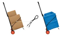 Comprar Coche Carrito Plegable De Carga Cajas Tanque Gas Agua 30kg