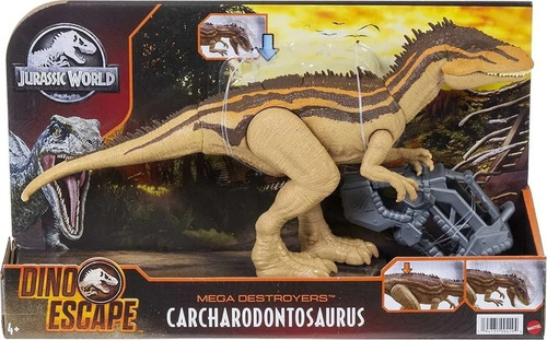 Dinosaurio Carcharodontosaurus Jurassic World Mattel