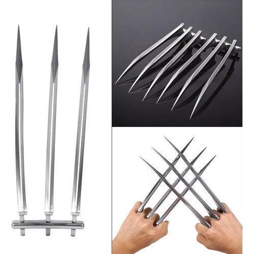 Para 1 Par De Garras De Wolverine De Plástico Duradero De