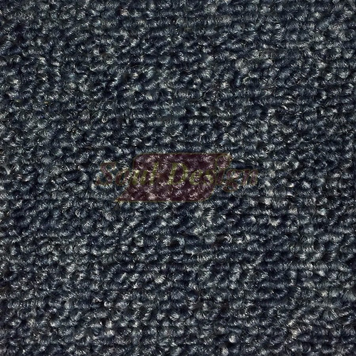 Imagen 3 de 7 de Carpeta Alfombra Boucle Azul 100 X 150 Cm Soul