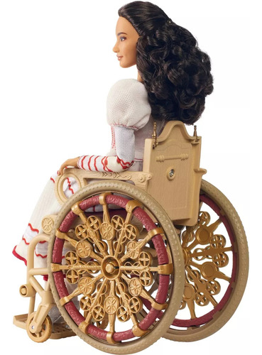 Boneca Mattel Wicked Nessarose em cadeira de rodas universal
