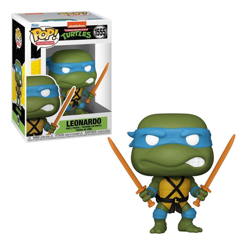 Boneco Funko Pop! As Tartarugas Ninja Leonardo