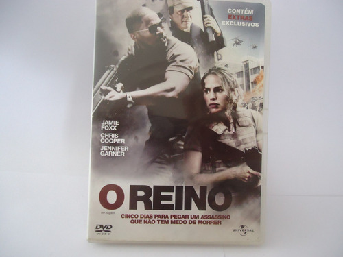 Dvd O Reino - Jamie Foxx - Jennifer Garner - Original