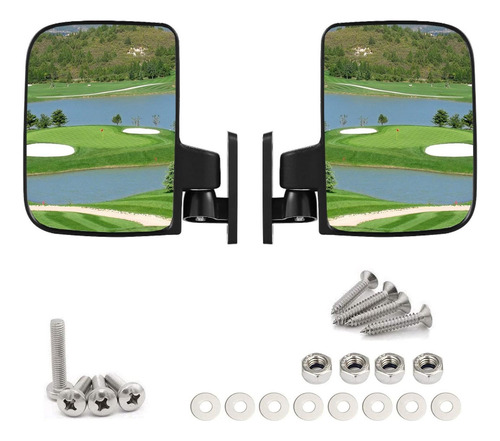 Espejos Traseros De Carrito De Golf Ajustable De Obtanim Esp