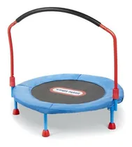 Comprar Trampolín Brincolín Con Agarradera Para Niños Little Tikes Color de la lona de salto Negra
