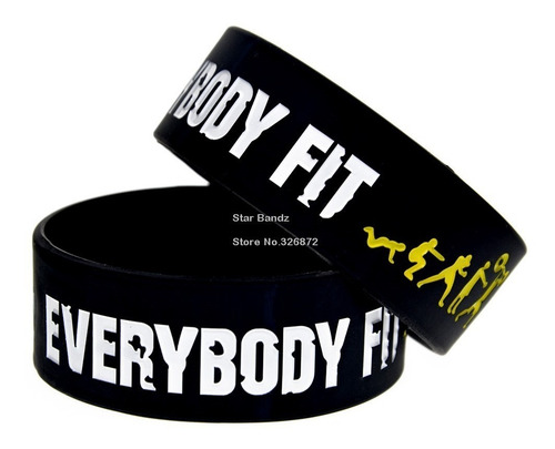 Pulsera De Silicona Crossfit