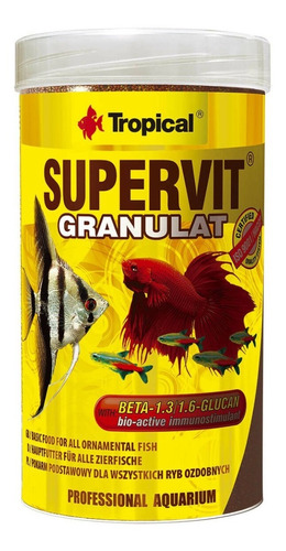 Supervit Alimento En Gránulos Para Acuarios Tropicales 138gr