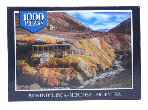 Puzzle 1000 Piezas Puente Del Inca Mendoza Argentina Faydi