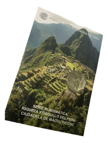 Blister Estuche Moneda Machu Picchu Serie Riqueza Y Orgullo