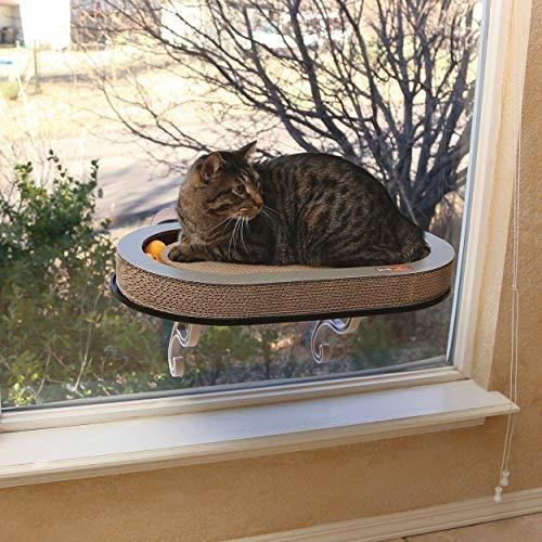 Kyh Productos Para Mascotas Ez Mount Window Cat Scratcher