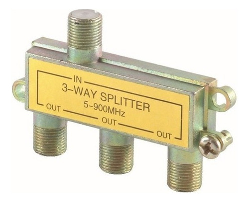 Divisor Splitter 3 Salidas Parabolica Coaxial Rg6