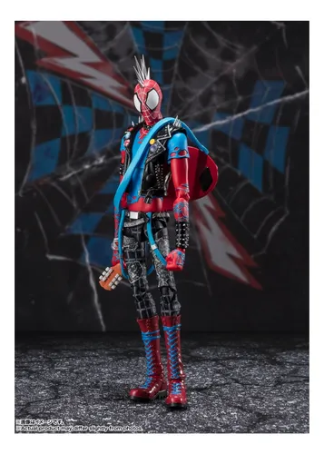 S.H.Figuarts Across The Spider-verse: figura do Spider-punk S.H.Figuarts Across The Spider-verse: figura do Spider-punk