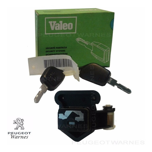 Cerradura Baul Con Llaves Valeo 100% Original De Peugeot 406