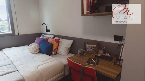 Studio Com 1 Dormitório Para Alugar, 17 M² Por R$ 1.235,00/mês - Vila Indiana - São Paulo/sp - St0055