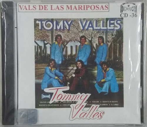 Cd Tomy Valles - Vals De Las Mariposas