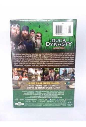 Duck Dynasty Boxset Temporadas 1 - 8 Serie De Tv En Dvd