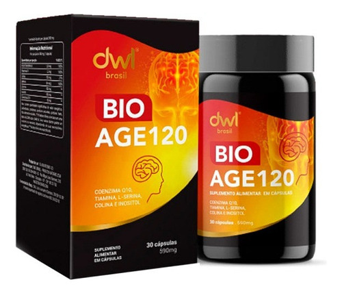 Bio Age 120 Suplementos Natural Da Dwl L Sabor Sem Sabor