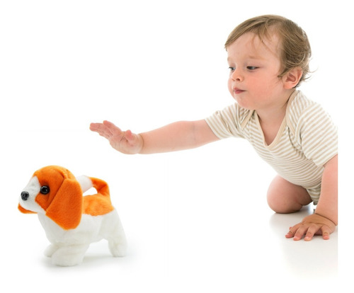 Peluche Mascota Interactivo Pugs At Play Camina Con Sonido