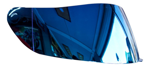 Mica Espejo Azul Casco Half Cerrado/abatible