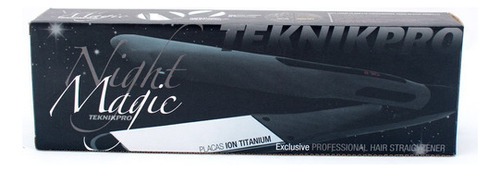 Plancha Night Magic Ion 2076 Teknikpro Color Negro