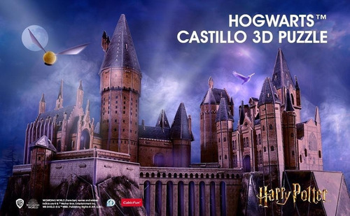 197 Castillo Hogwarts Puzzle 3d Harry Potter 