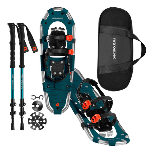 Kit De Raquetas De Nieve Con Bastones Drifter - Superior Blu