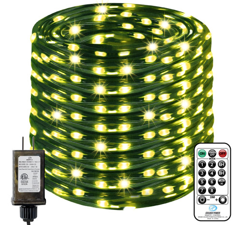 Tira De Luces Led De Navidad Para Exteriores, 344 Pasteles,