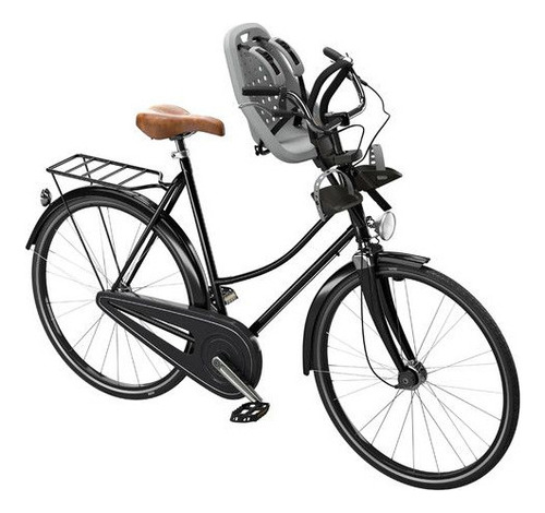 Asiento delantero de bicicleta Thule Yepp Mini 2 gris