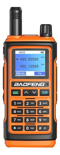 Baofeng Radio Uv-17 Uhf Vhf Con Manos Libres 1000 Canales Bandas de frecuencia 20.5KHz | 12.5KHz Color Naranja