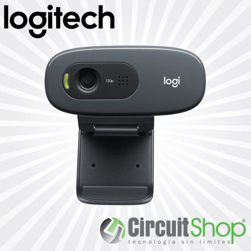 Cámara Web Hd 720p Logitech C270 Circuit Shop