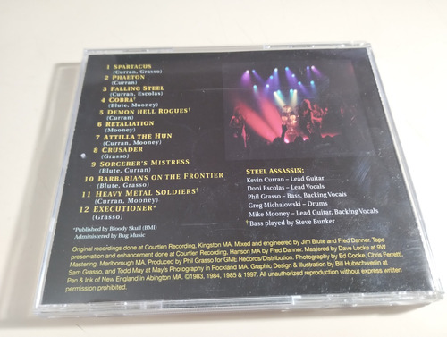 Steel Assassin - From The Vaults - Made In Usa 1997 Edición Limitada