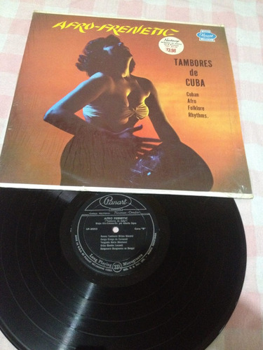 Tambores De Cuba Afro Frenetic Disco De Vinil Original Impor