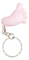 Comprar 12 Llaveros Pies Recuerdo Souvenirs Bautizo Baby Shower Niña