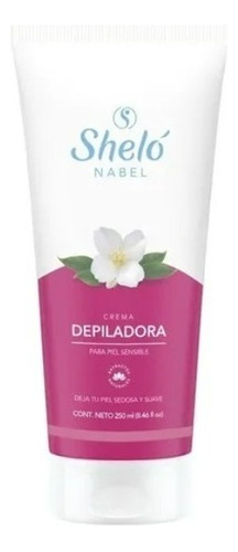 Crema Depiladora Sheló Nabel 250ml Piel Sensible Original